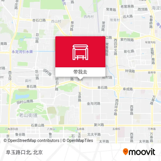 阜玉路口北地图