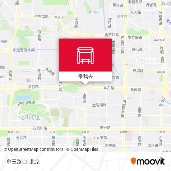 阜玉路口地图