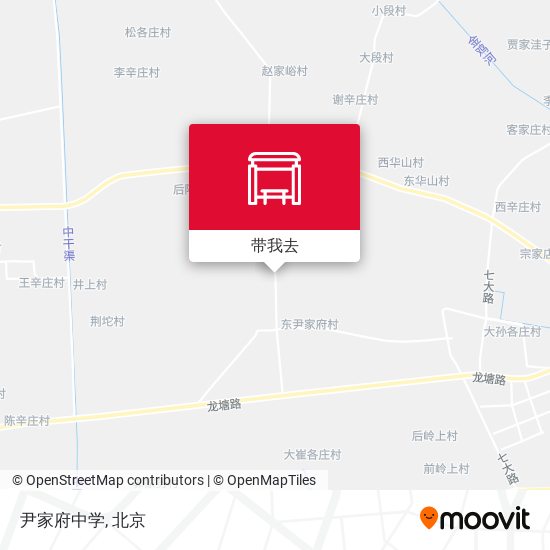 尹家府中学地图