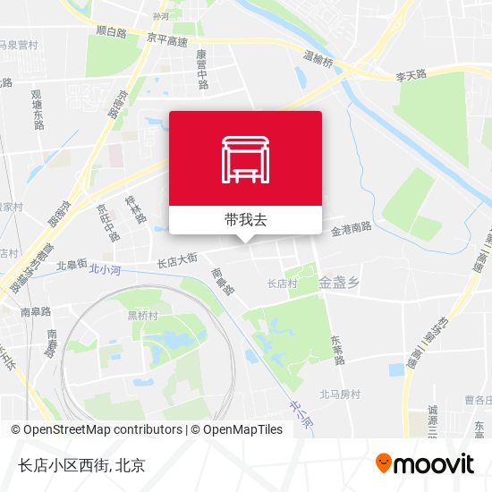 长店小区西街地图
