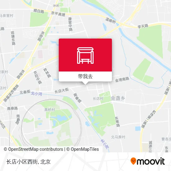 长店小区西街地图