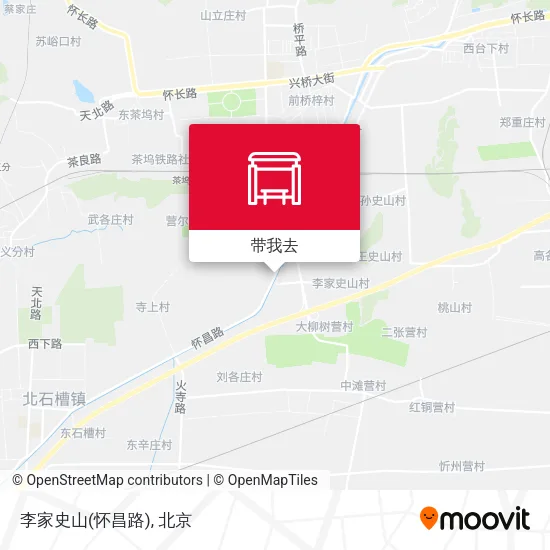 李家史山(怀昌路)地图