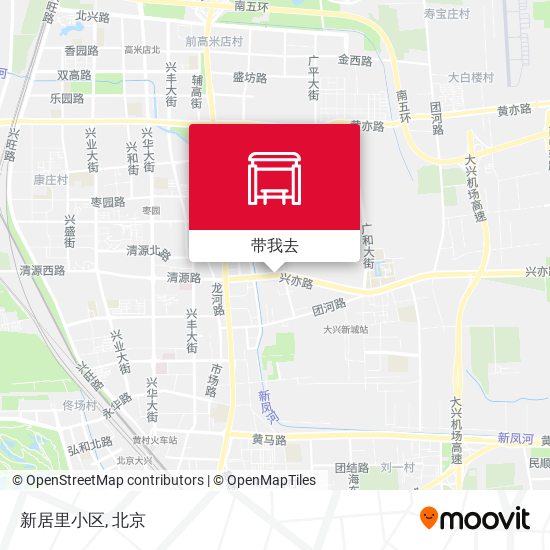 新居里小区地图