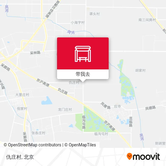 仇庄村地图