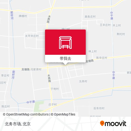 北务市场地图