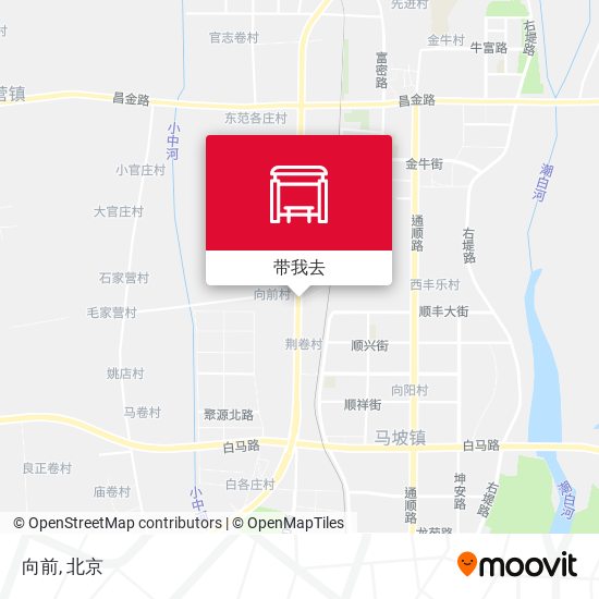 向前地图