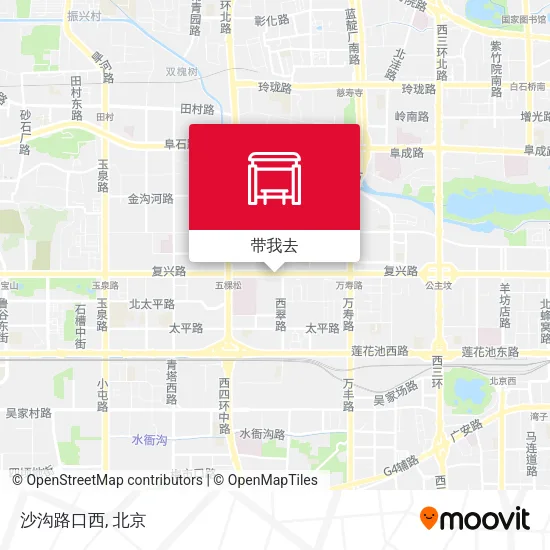沙沟路口西地图