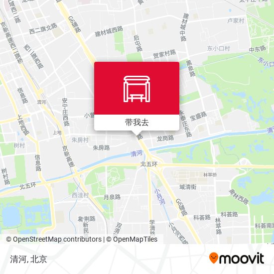 清河地图