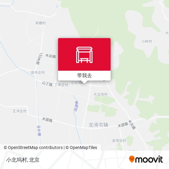 小北坞村地图