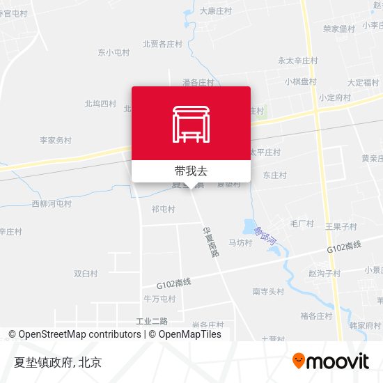 夏垫镇政府地图