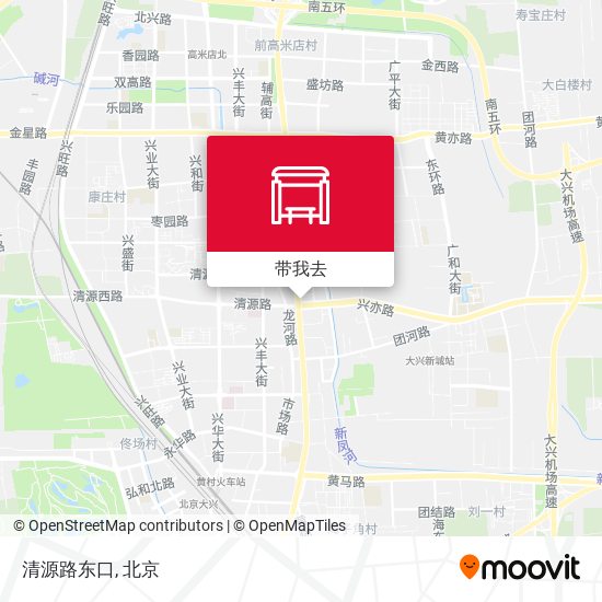 清源路东口地图