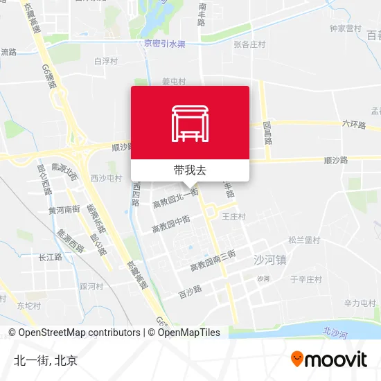 北一街地图