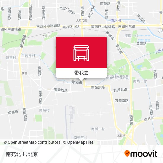 南苑北里地图