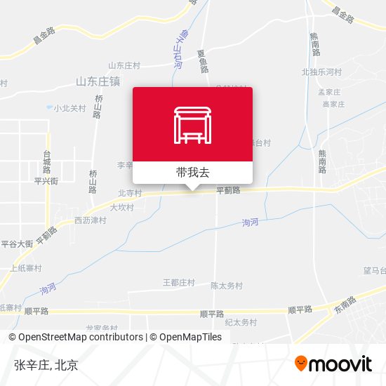 张辛庄地图