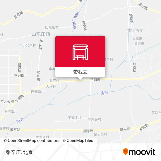 张辛庄地图