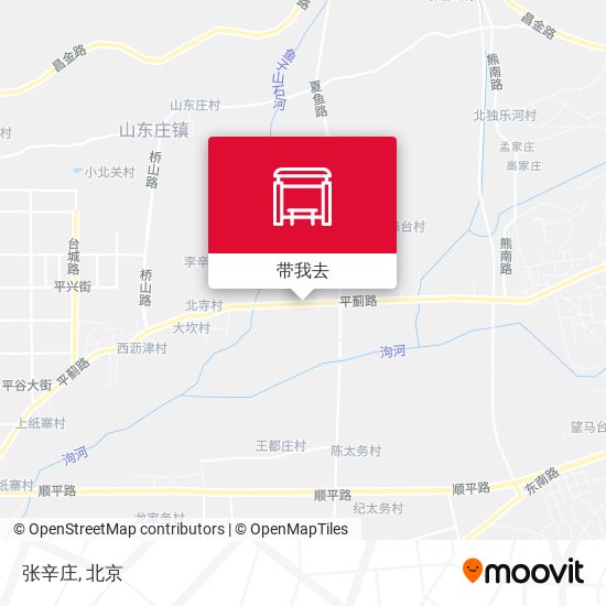 张辛庄地图