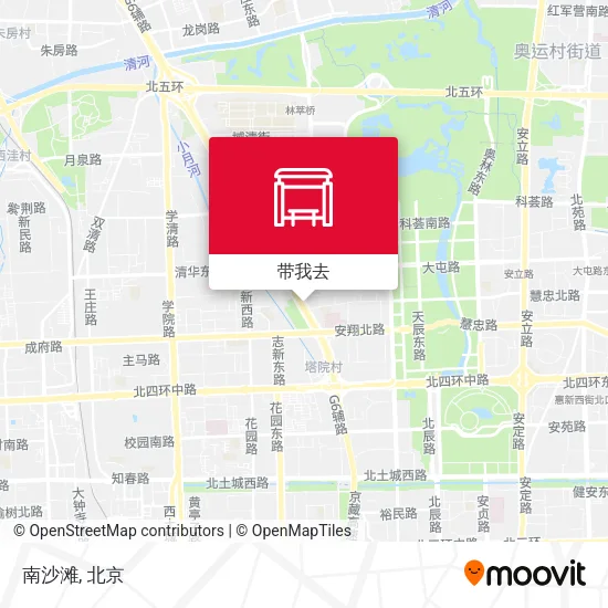 南沙滩地图