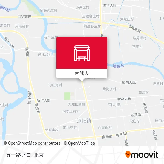 五一路北口地图