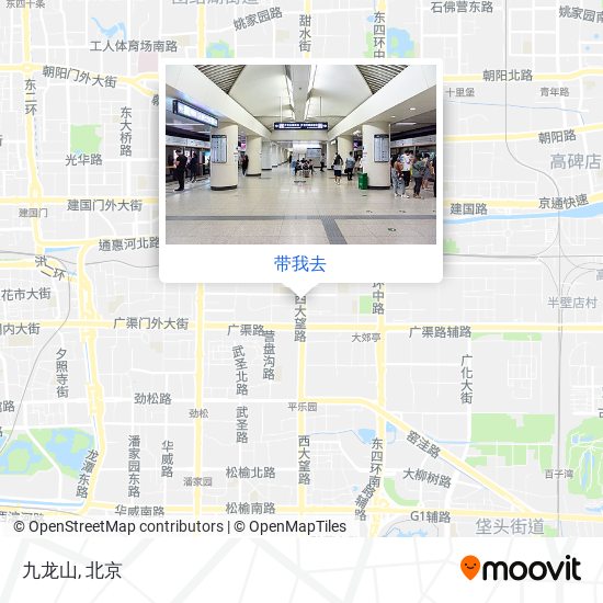 九龙山地图