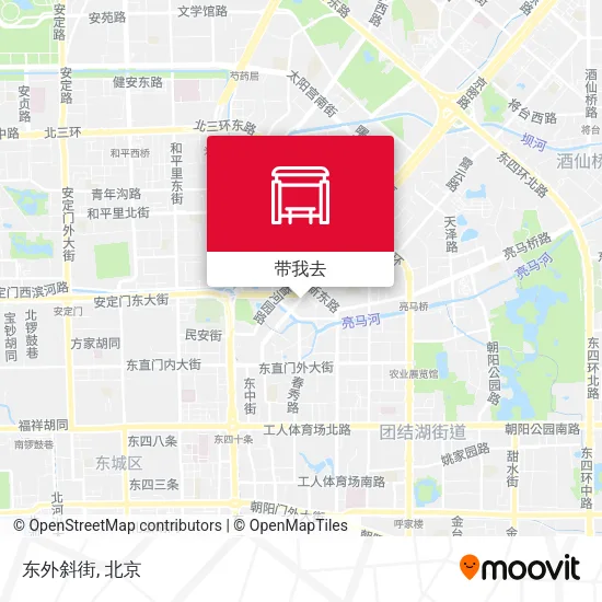 东外斜街地图