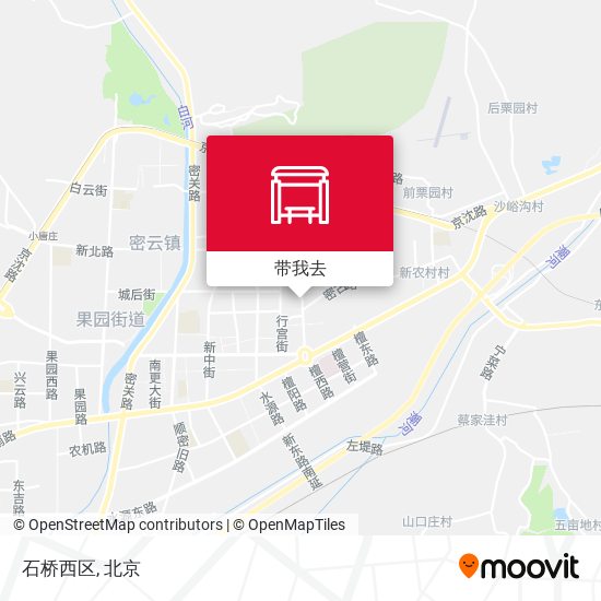 石桥西区地图
