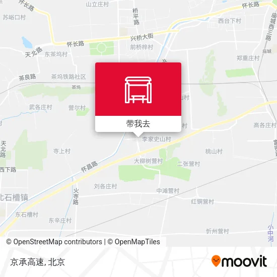京承高速地图