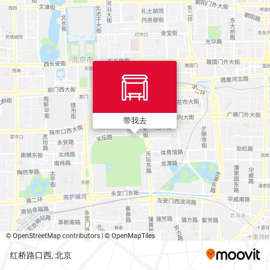红桥路口西地图