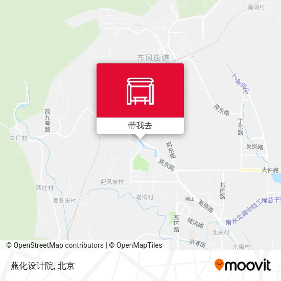燕化设计院地图