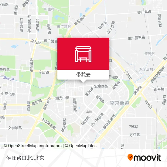 侯庄路口北地图