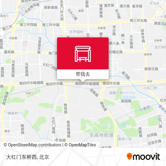 大红门东桥西地图