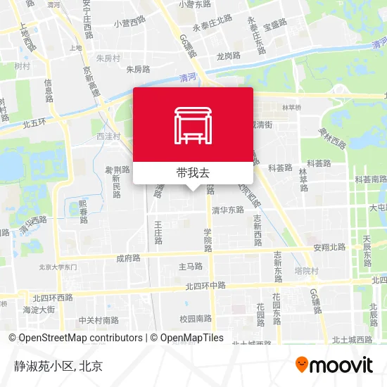 静淑苑小区地图
