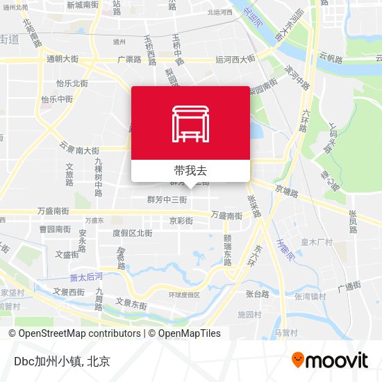 Dbc加州小镇地图