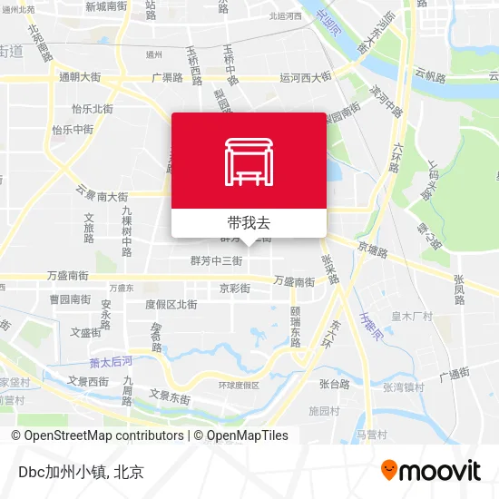 Dbc加州小镇地图
