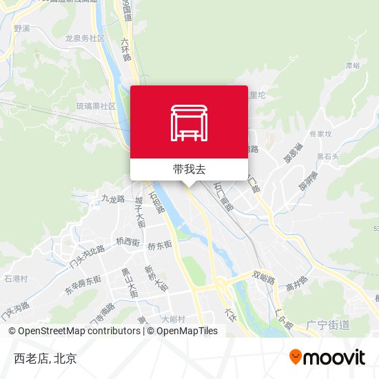 西老店地图