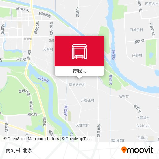南刘村地图