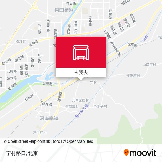 宁村路口地图