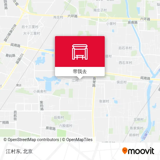 江村东地图