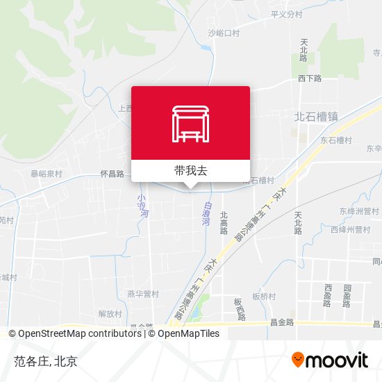 范各庄地图