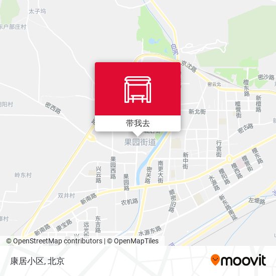 康居小区地图