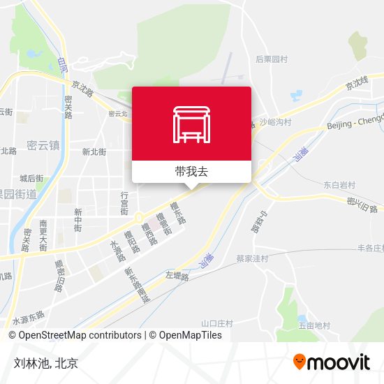 刘林池地图
