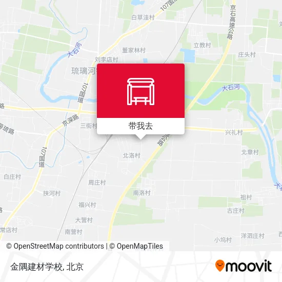 金隅建材学校地图
