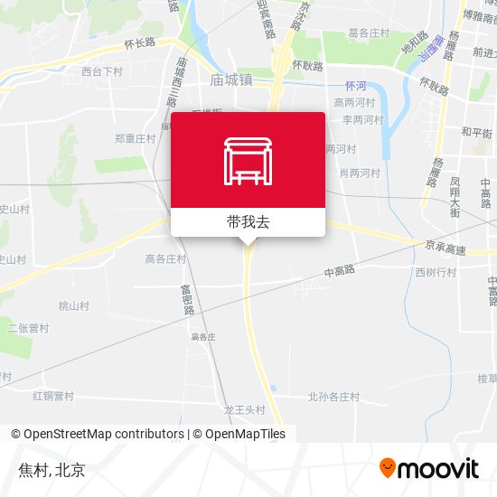 焦村地图