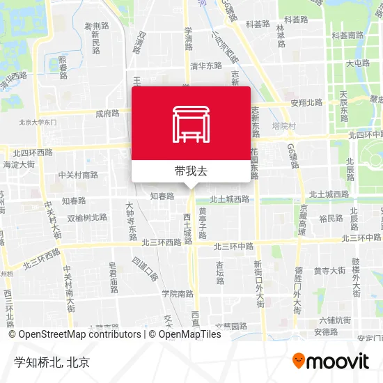 学知桥北地图