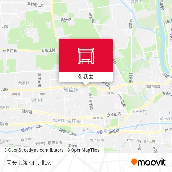 高安屯路南口地图