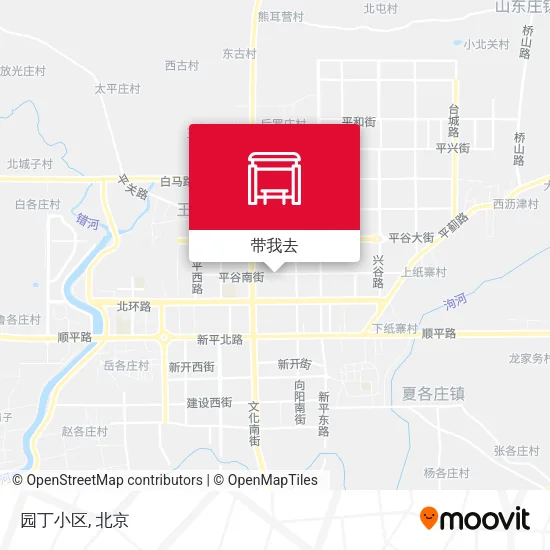 园丁小区地图