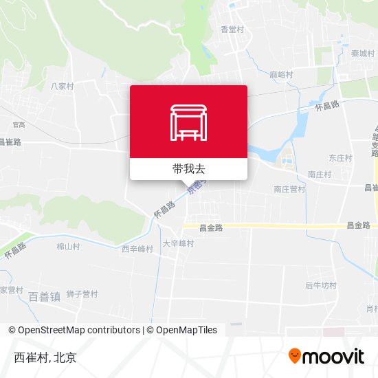 西崔村地图