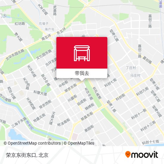 荣京东街东口地图