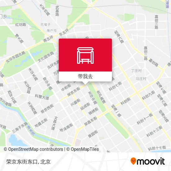 荣京东街东口地图