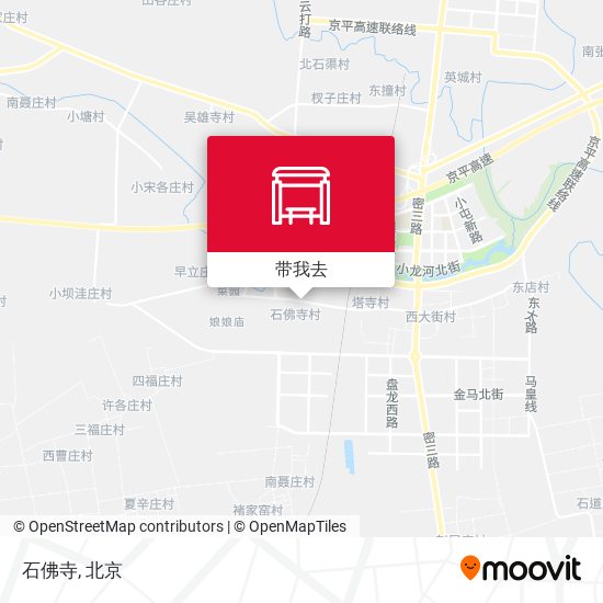 石佛寺地图