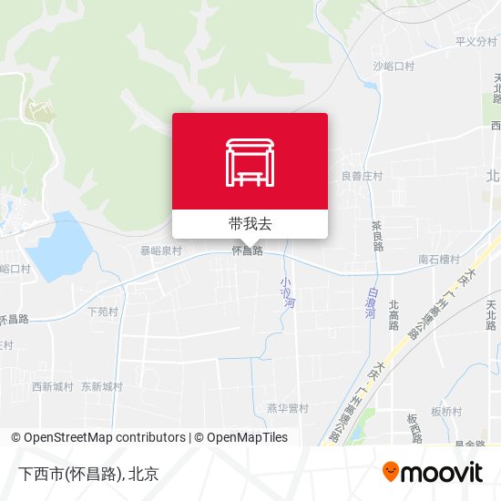 下西市(怀昌路)地图